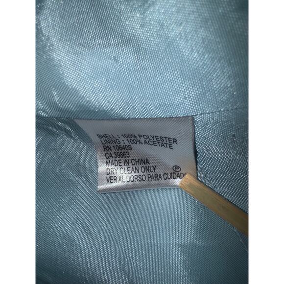 NEW Preston and York Sheath Dress Womens 18 Mother of the Bride Baby Blue Formal - Picture 6 of 8